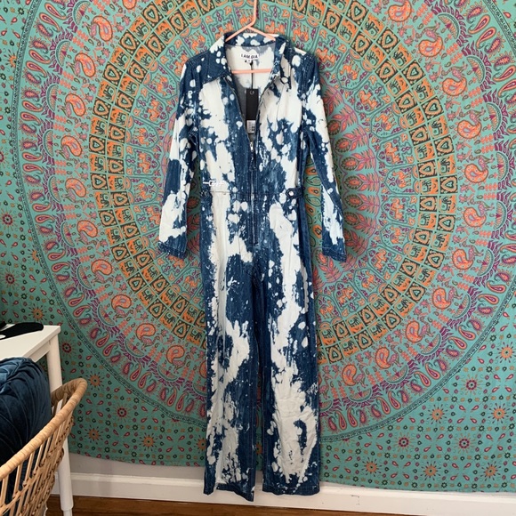 NWT I AM GIA DESPINA DENIM BOILERSUIT - Picture 4 of 9